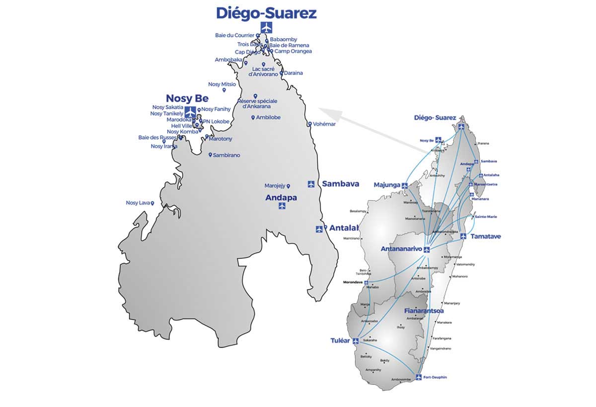 The North region of Madagascar Antsiranana