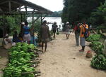 North of the city of Sambava, on the road to Vohémar, is the 140km long Bemarivo River bordered by fields of exotic products and spices, including vanilla